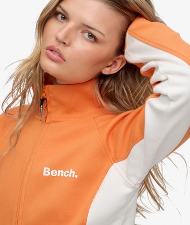 Bench High Neck Contrast Track Top Image 3
