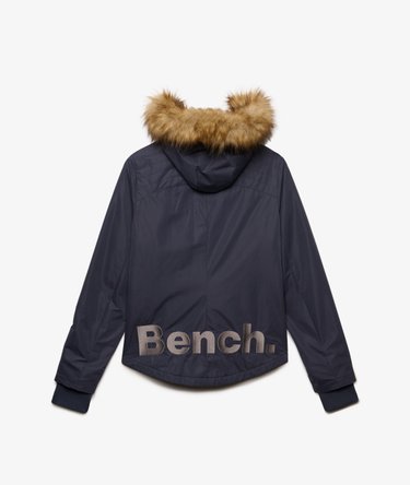 Bench Faux Fur Hooded Windcheater Jacket Image 7