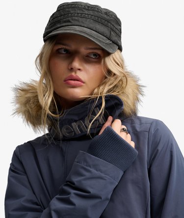 Bench Faux Fur Hooded Windcheater Jacket Image 4