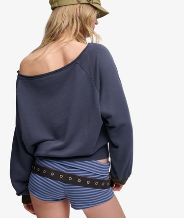 Bench Bardot Oversized Sweatshirt Image 4