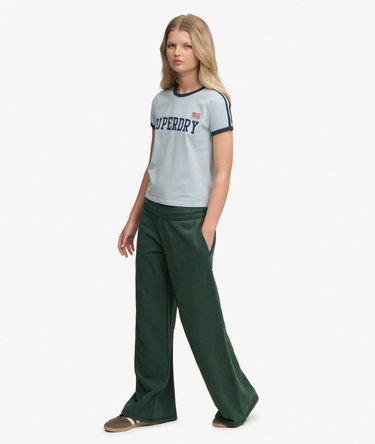 Essential Logo Jogginghose mit weitem Bein Image 3