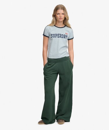 Essential Logo Jogginghose mit weitem Bein Image 1
