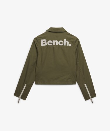 Bench Double Zip Collar Ripstop Jacket Image 6