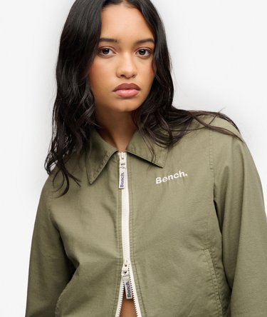 Bench Double Zip Collar Ripstop Jacket Image 4