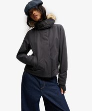 Bench Faux Fur Hooded Windcheater Jacket
