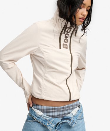 Bench Double Zip Funnel Ripstop Jacket Image 4