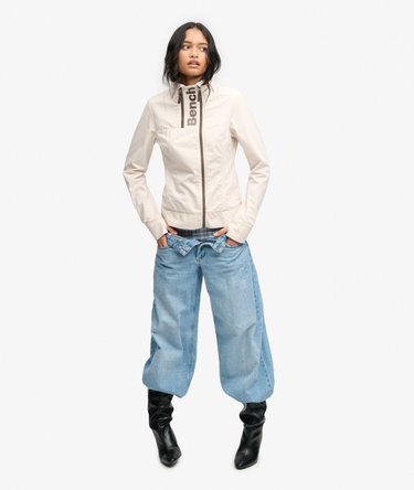 Bench Double Zip Funnel Ripstop Jacket Image 2