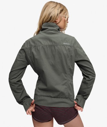 Bench Double Zip Funnel Ripstop Jacket Image 5