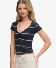 Top &agrave; motif fronc&eacute; Athletic Essentials