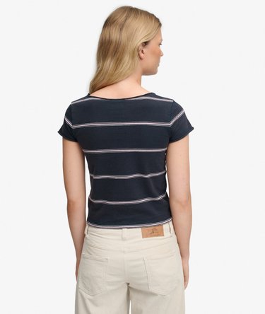 Top &agrave; motif fronc&eacute; Athletic Essentials Image 5