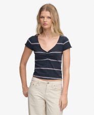 Top &agrave; motif fronc&eacute; Athletic Essentials