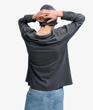 Bench Boxy Long Sleeve Pocket Top Image 4