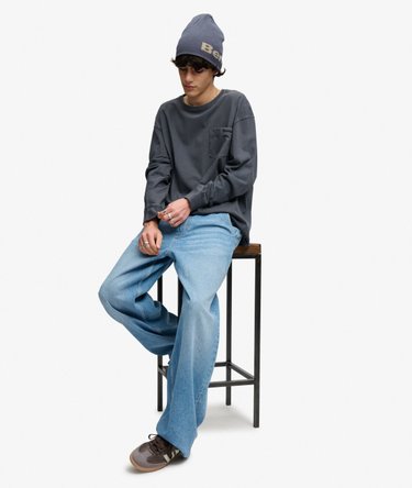 Bench Boxy Long Sleeve Pocket Top Image 2