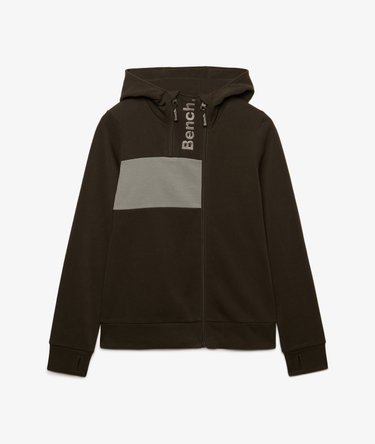 Bench Contrast Double Zip Hoodie Image 6