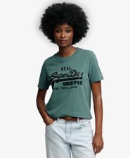 Camiseta Vintage Logo Metallic