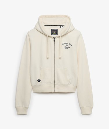 Athletic Essentials Cropped Zip Hoodie Image 6