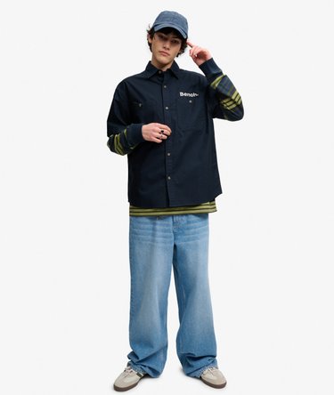 Bench Mechanic Short Sleeve Boxy Shirt Image 2