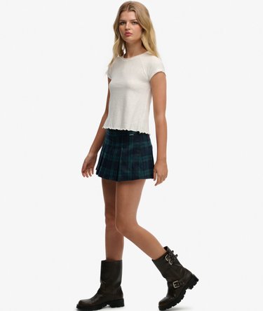 Mini Pleated Skort Image 5