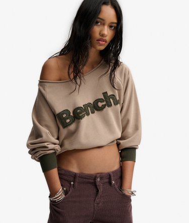 Bench Bardot Oversized Sweatshirt Image 1
