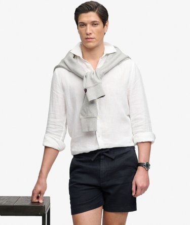 The Merchant Store - Linen Shorts Image 1