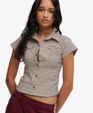 Bench Fitted Check Short Sleeve Shirt