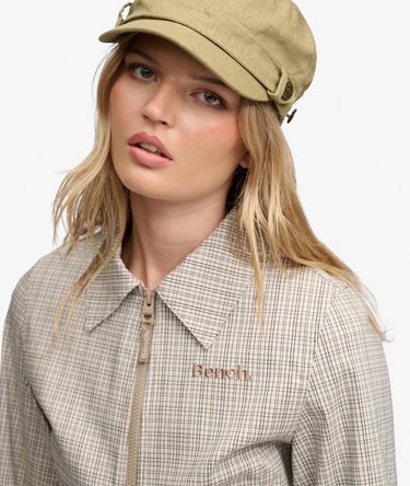 Bench Double Zip Collared Check Jacket Image 3