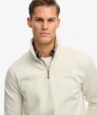 Essential Logo Half Zip Sweatshirt Image 4