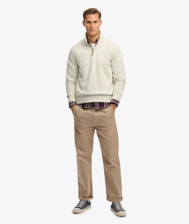 Essential Logo Half Zip Sweatshirt Image 3