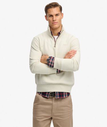 Essential Logo Half Zip Sweatshirt Image 1