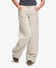Mid Rise Baggy Corduroy Trousers