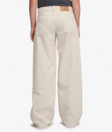 Mid Rise Baggy Corduroy Trousers Image 4