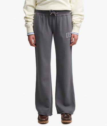 Athletic Print Flare Joggingbroek Image 4