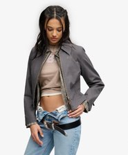 Bench Double Zip Collar Ripstop Jacket