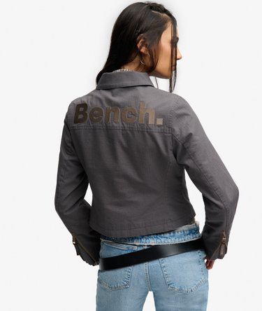 Bench Double Zip Collar Ripstop Jacket Image 4