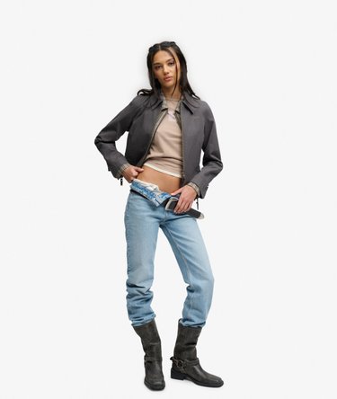 Bench Double Zip Collar Ripstop Jacket Image 2