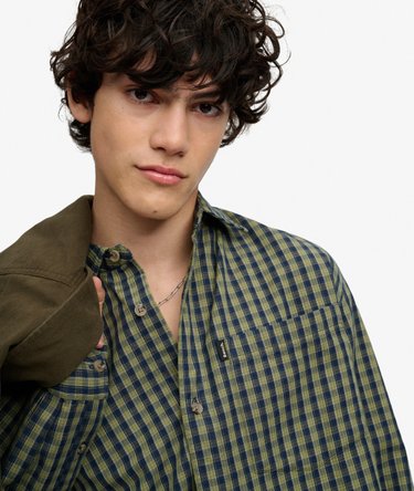 Bench Skater Check Long Sleeve Shirt Image 3