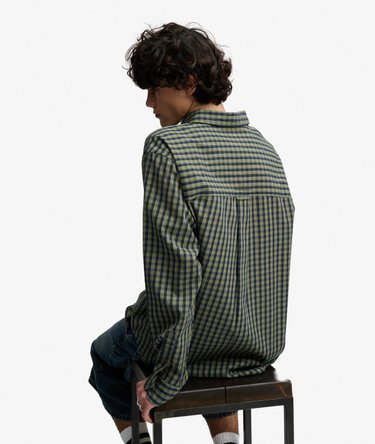 Bench Skater Check Long Sleeve Shirt Image 4