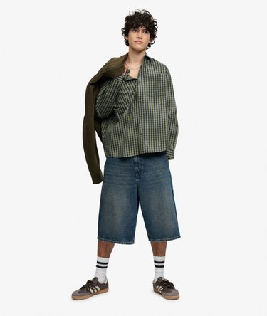 Bench Skater Check Long Sleeve Shirt Image 2