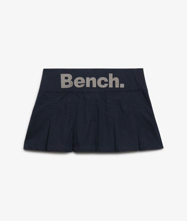 Bench Logo Pleated Peached Mini Skirt Image 7