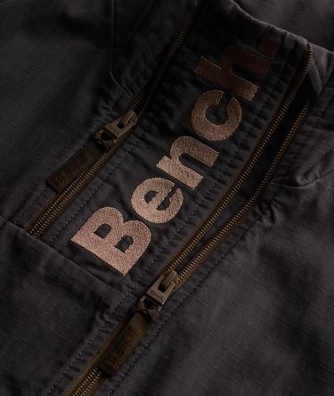 Bench Double Zip Funnel Ripstop Jacket Image 5