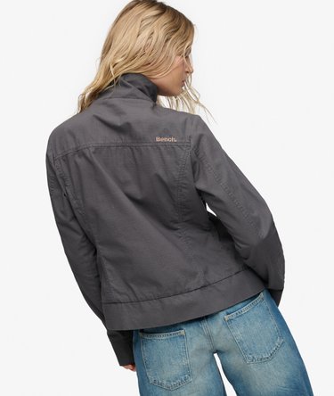 Bench Double Zip Funnel Ripstop Jacket Image 4