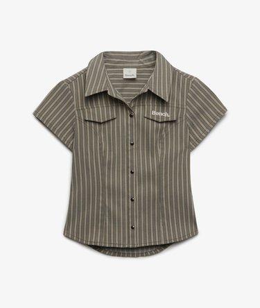 Bench Fitted Stripe Short Sleeve Shirt Image 6