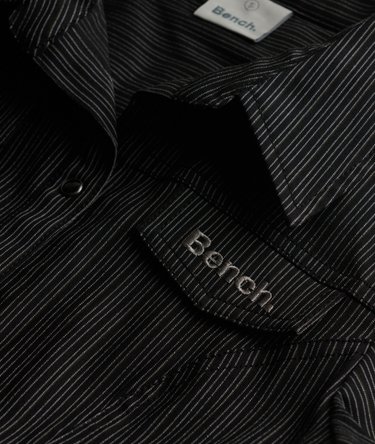 Bench Fitted Stripe Short Sleeve Shirt Image 6