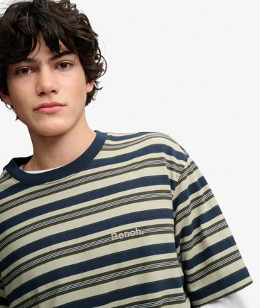 Bench Boxy Stripe T-shirt Image 4