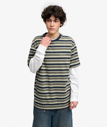 Bench Boxy Stripe T-shirt Image 2