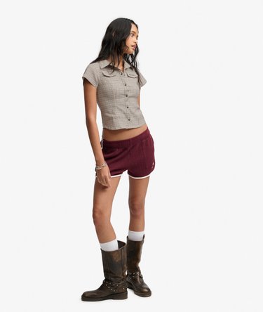 Bench Fitted Check Short Sleeve Shirt Image 3