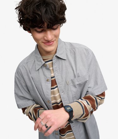 Bench Skater Check Short Sleeves Shirt Image 2