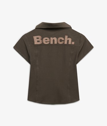 Bench Fitted Stretch Short Sleeve Shirt Image 7