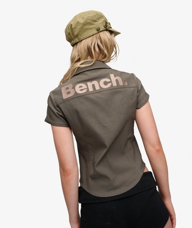 Bench Fitted Stretch Short Sleeve Shirt Image 4