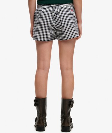 Organic Cotton Stripe Elasticated Shorts Image 5